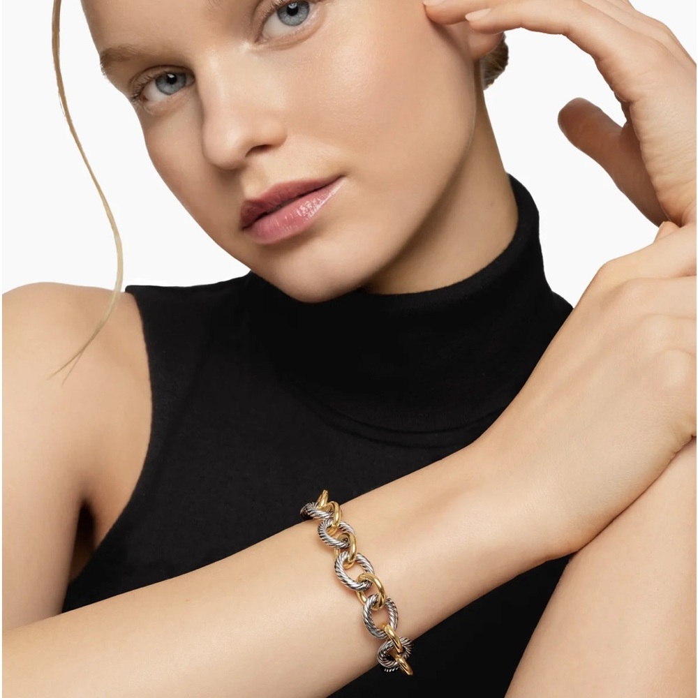 David Yurman Oval link chain Bracelet